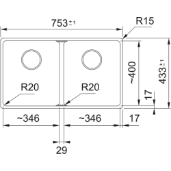 Fregadero Franke Maris Fragranite MRG 120-35-35 BLANCO POLAR MARIS