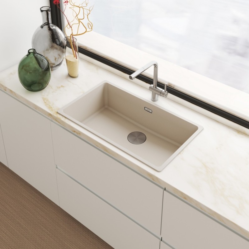 Fregadero Franke Maris Fragranite MRG 610-72 CAFE CREME MARIS