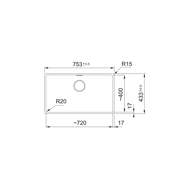 Fregadero Franke Maris Fragranite MRG 210-72 OYSTER MARIS