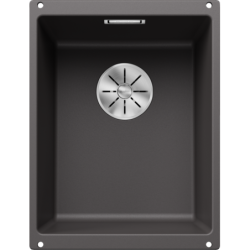 Fregadero BLANCO SUBLINE 320-U SILGRANIT Gris roca