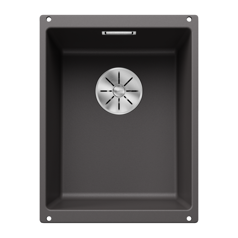 Fregadero BLANCO SUBLINE 320-U SILGRANIT Gris roca