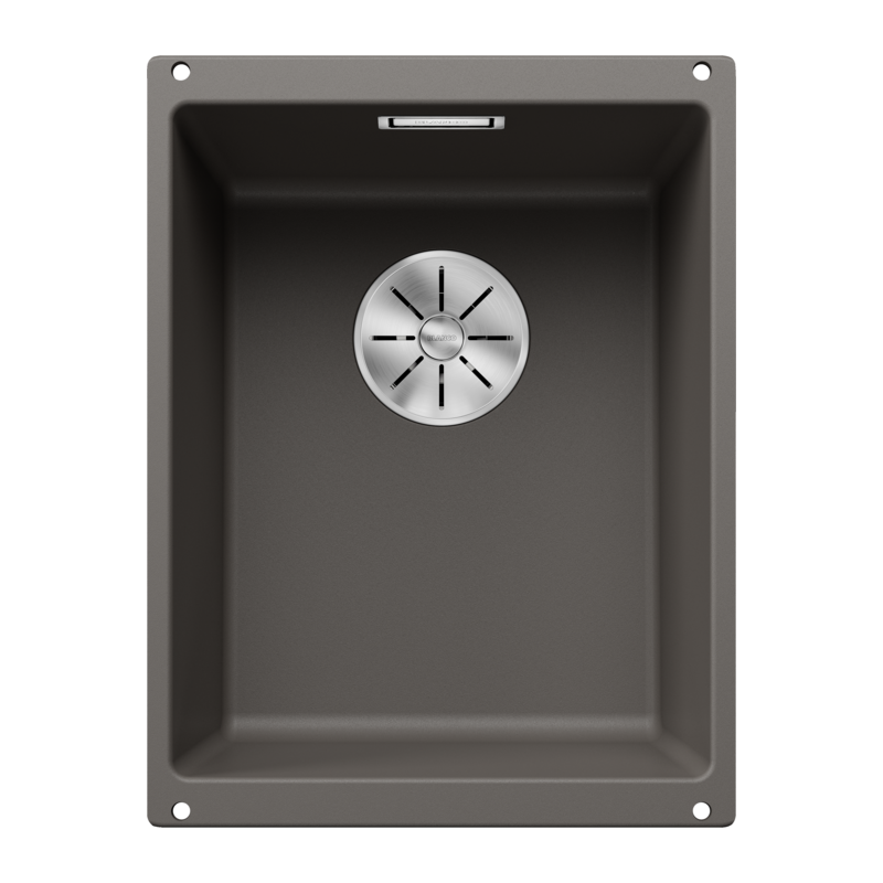 Fregadero BLANCO SUBLINE 320-U SILGRANIT Gris volcán