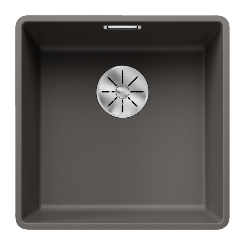 Fregadero BLANCO SUBLINE 400-F SILGRANIT Gris volcán