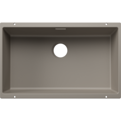 Fregadero BLANCO SUBLINE 700-U SILGRANIT Tartufo