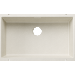Fregadero BLANCO SUBLINE 700-U SILGRANIT Blanco suave