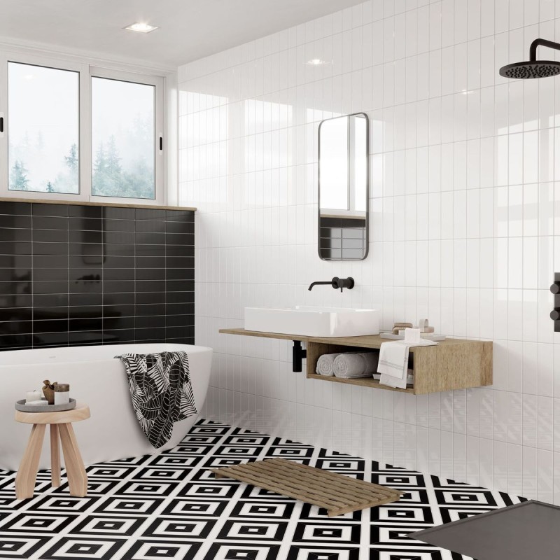 IBIZA WHITE BRILLO 7,5X22,5