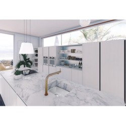 Fregadero Dress bajo encimera 1 cubeta 554x454 acero inoxidable Luisina