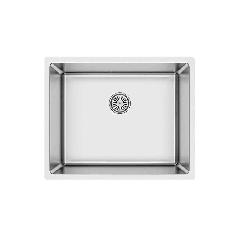 Fregadero Java Bajo Encimera 1 Cubeta Cuadrada 440 Inox