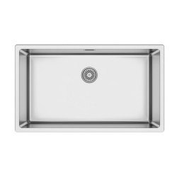 Fregadero Java bajo encimera 1 cubeta rectangular 490 acero inoxidable Luisina