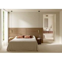 Gres porcelánico gran formato efecto piedra Marazzi Pietra di Sicilia Bianco acabado natural rectificado 120x120 cm