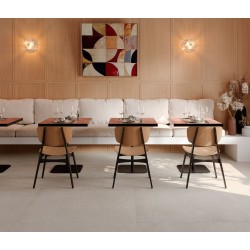 Gres porcelánico efecto piedra Marazzi Pietra di Sicilia Grigio acabado natural rectificado 60x120 cm