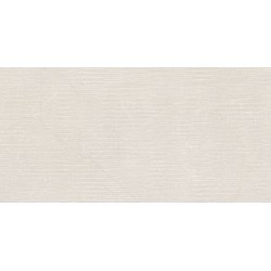 Gres porcelánico efecto piedra Marazzi Pietra di Sicilia Beige decorado rigato antideslizante rectificado 60x120 cm