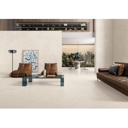 Pavimento porcelánico Maó Marfil Natural 120x120 cm - Navarti