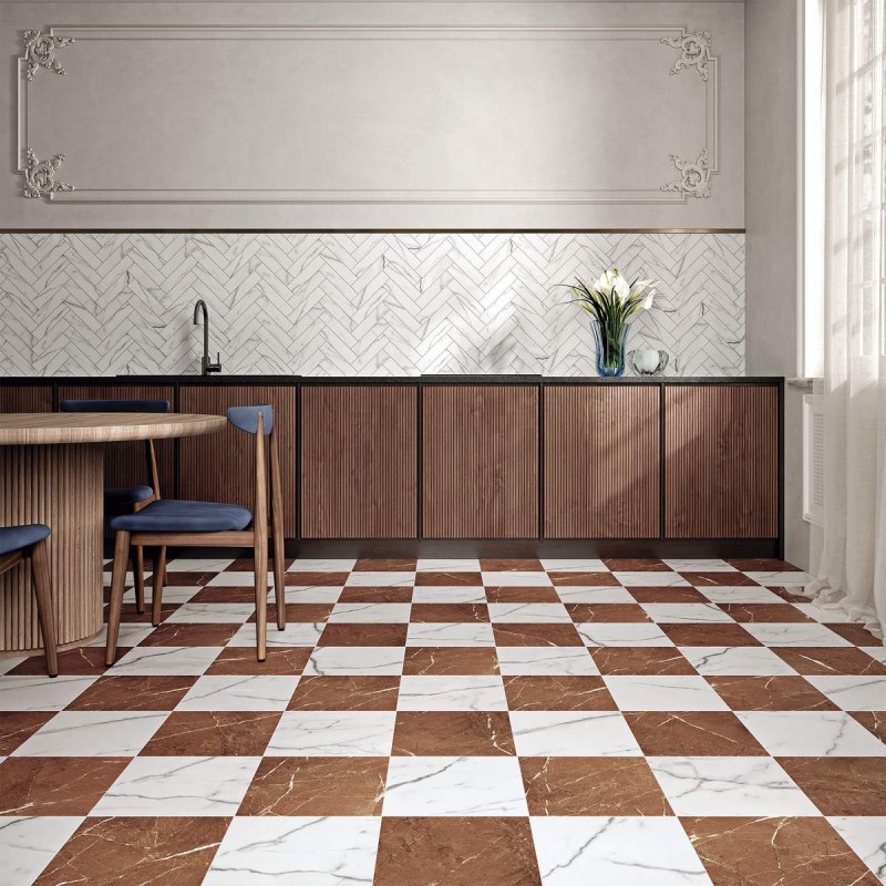 RODAPIÉ CLASSIC MARBLES CARRARA NATURAL 8X60