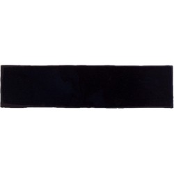 Azulejo Cevica Alaska Negro 7,5x30 brillo