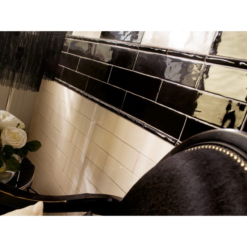 ALASKA NEGRO BRILLO 7,5X30