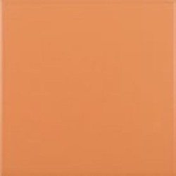 Pavimento porcelánico Pissano Rainbow Naranja 15x15 cm mate
