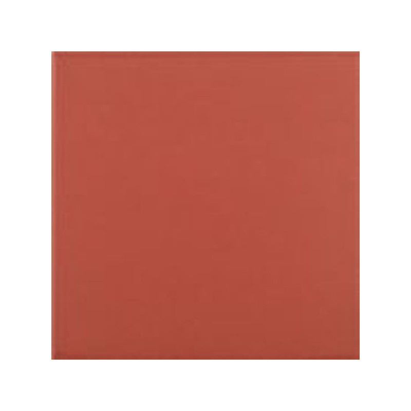 Pavimento porcelánico Pissano Rainbow Rojo 15x15 cm mate