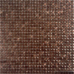Mosaico cuadrado cobre brillo TAU Luxor Copper 30,5x30,5
