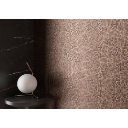 Mosaico cuadrado cobre brillo TAU Luxor Copper 30,5x30,5
