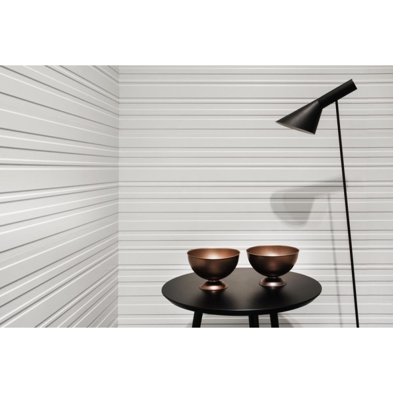 BIANCHI RELIEVE BARI WHITE BRILLO 33,3X100 RECTIFICADO