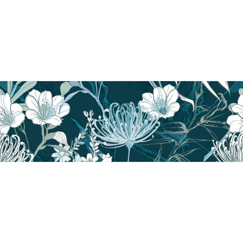 Revestimiento cerámico BIANCHI DECORADO LILIUM 30X90 RECTIFICADO - Tau Ceràmica