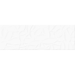 BIANCHI RELIEVE NINA WHITE MATE 33,3X100 RECTIFICADO