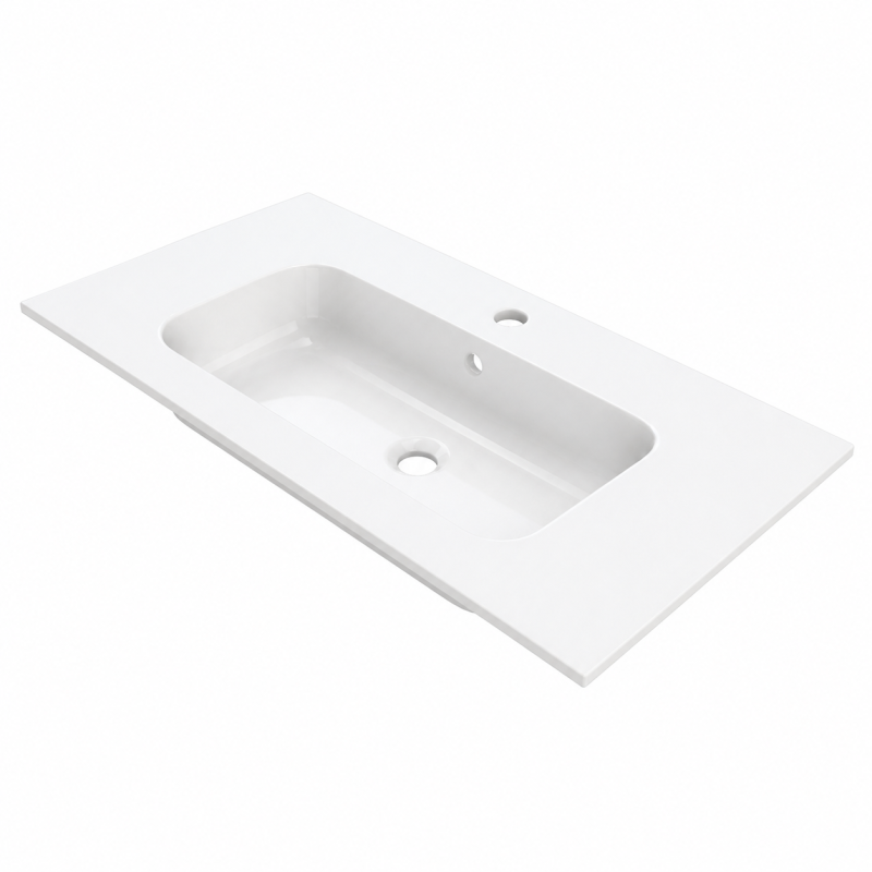 Lavabo de color Blanco de Affini Bath