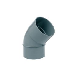 Codo PVC 45º Ø40 mm Macho-Hembra