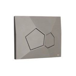 Pulsador OLI Voronoi Urban Concrete | Doble Descarga Mate