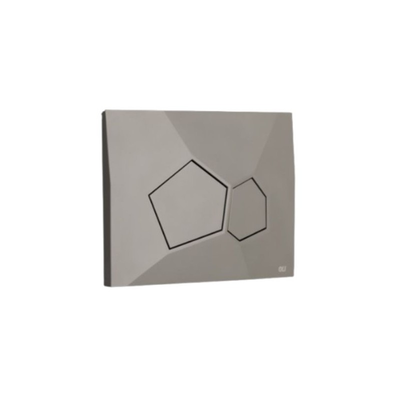 Pulsador OLI Voronoi Urban Concrete | Doble Descarga Mate