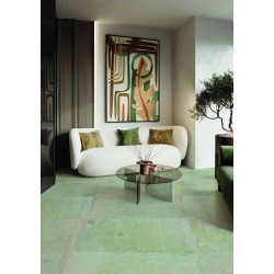 Aparici Noho Green Natural porcelánico cemento verde 49,75x99,55