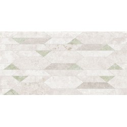 Aparici Noho Stamp Natural porcelánico decorado cemento 49,75x99,55