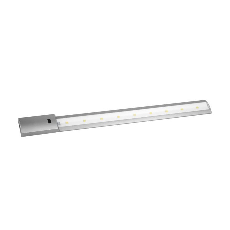 Regleta LED Plata 60cm 10W 6400K con Sensor de Movimiento