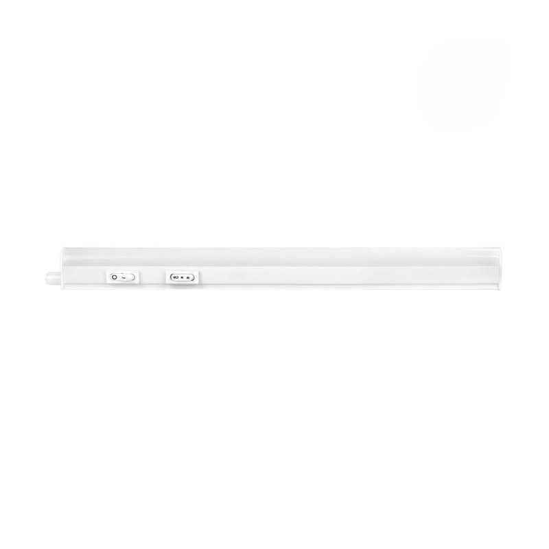 Regleta LED T5 Blanca 87,3cm 10W CCT con Interruptor