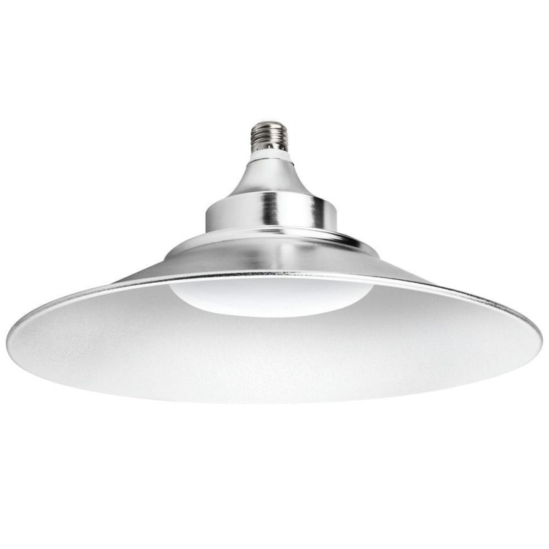 Campana LED E27 30cm 30W 4000K Neutra Aluminio