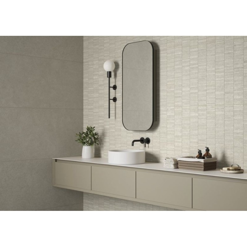 LOWELL CREAM NATURAL 60X60 RECTIFICADO