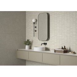 Lowell CREAM 20X60 Argenta efecto piedra