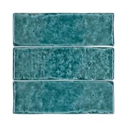 Azulejo Terre Antic Green brillo 5x15 Cevica