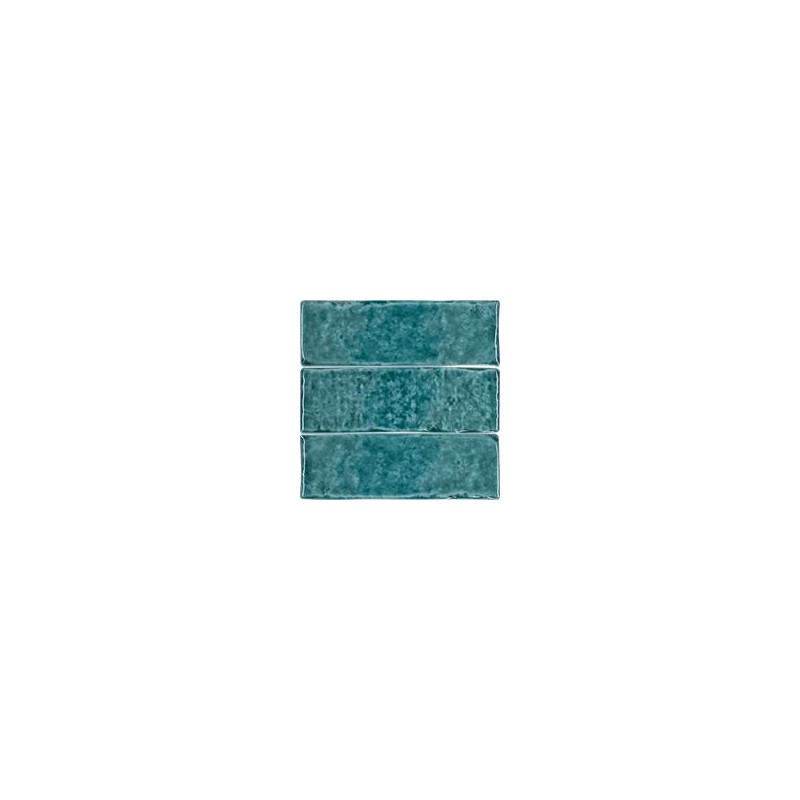 Azulejo Terre Antic Green brillo 5x15 Cevica