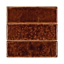 Azulejo Terre Caramel brillo 5x15 Cevica