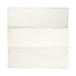 Azulejo Terre Off White brillo 5x15 Cevica
