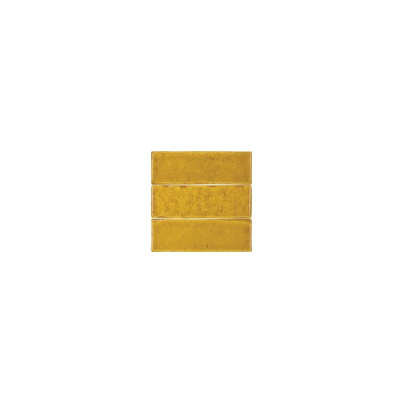 Azulejo Terre Yellow brillo 5x15 Cevica
