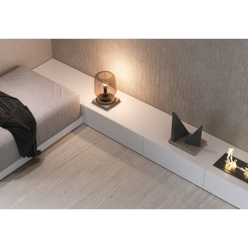OLATUA RELIEVE GREIGE MATE 33,3X100 RECTIFICADO