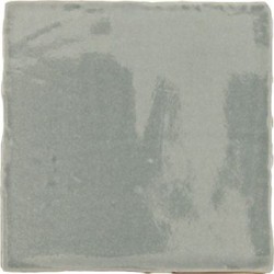 Azulejo Provenza Verde Antiguo craquelé brillo 13x13 Cevica