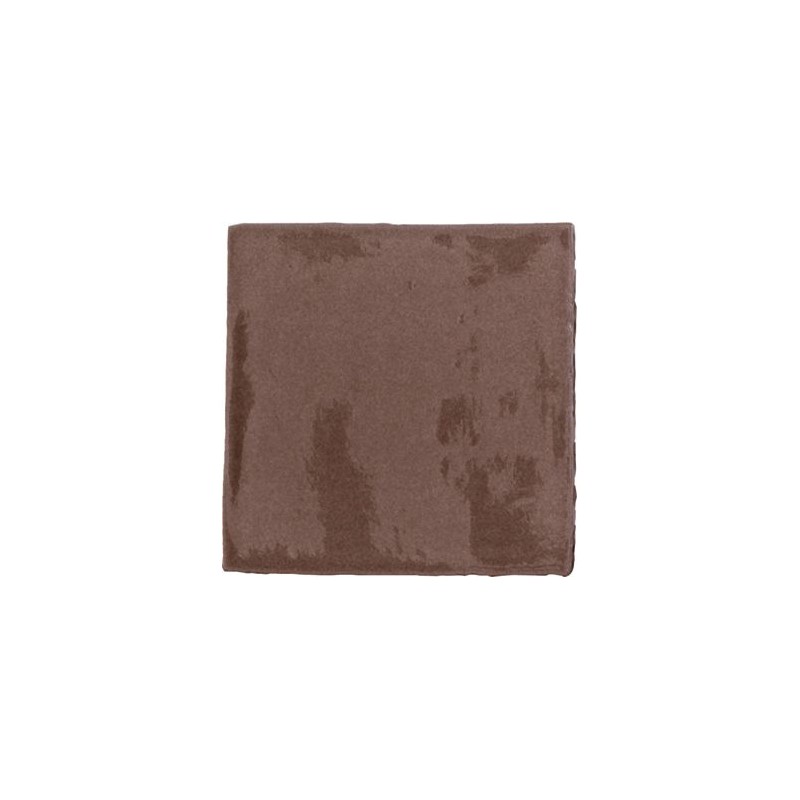 Azulejo Provenza Tabaco craquelé brillo 13x13 Cevica
