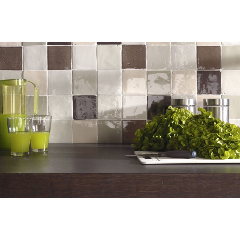 PROVENZA TABACO BRILLO 13X13