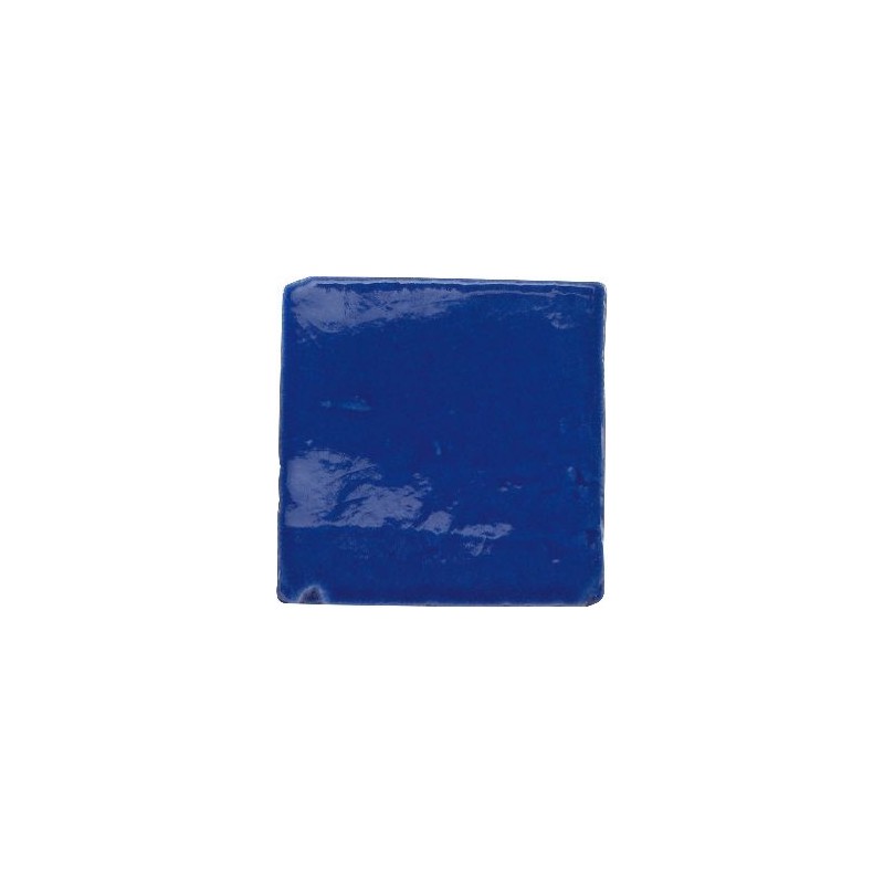 Azulejo Provenza Cobalto craquelé brillo 10x10 Cevica