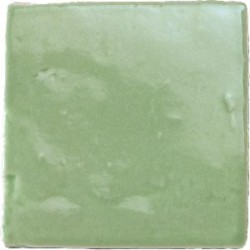 Azulejo Provenza Kiwi craquelé brillo 10x10 Cevica