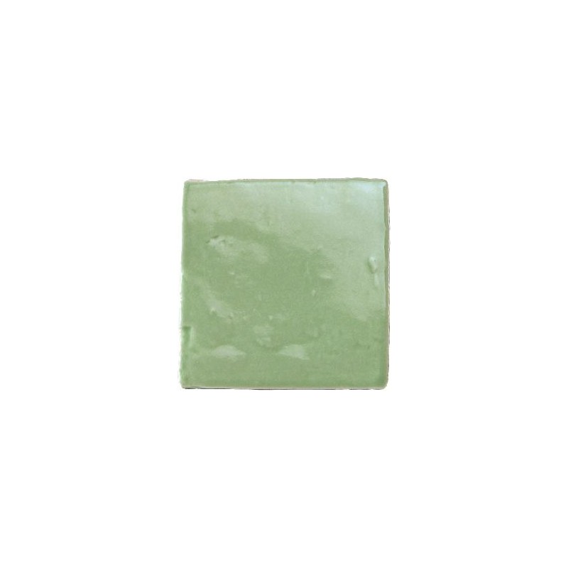 Azulejo Provenza Kiwi craquelé brillo 10x10 Cevica